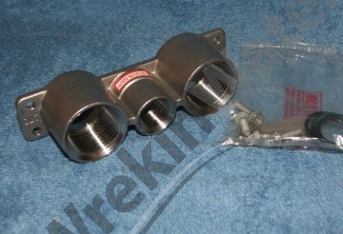 Autotrol 255 manifold Stainless Steel 1 inch 